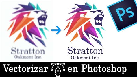 Vectorizar logo en Adobe Photoshop CS6